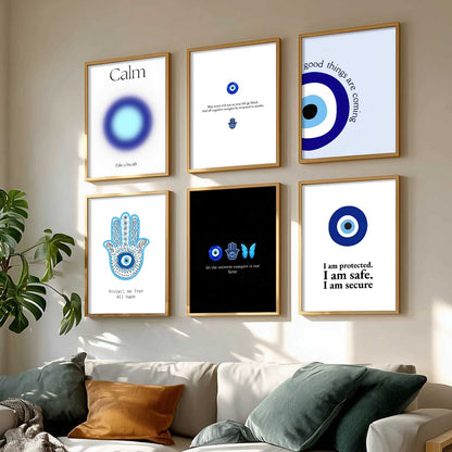 Motivational Quotes Wall Art Paintings with Frame for Living Room Bedroom