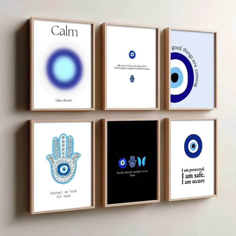 Motivational Quotes Wall Art Paintings with Frame for Living Room Bedroom