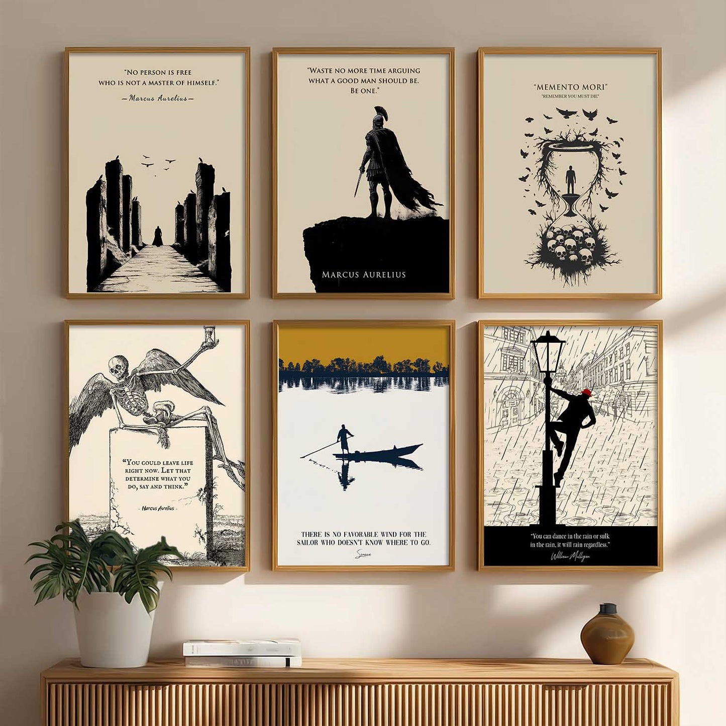 Motivational Quotes Wall Art Paintings with Frame for Living Room Bedroom