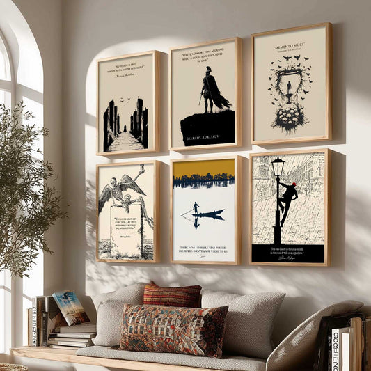 Motivational Quotes Wall Art Paintings with Frame for Living Room Bedroom