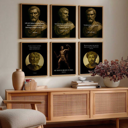 Motivational Quotes Wall Art Paintings with Frame for Living Room Bedroom