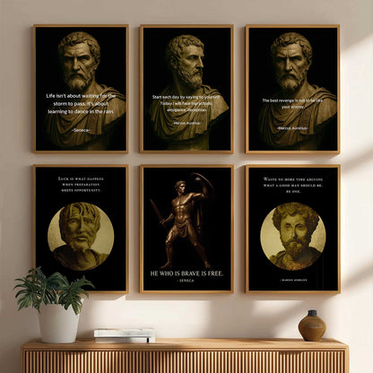 Motivational Quotes Wall Art Paintings with Frame for Living Room Bedroom