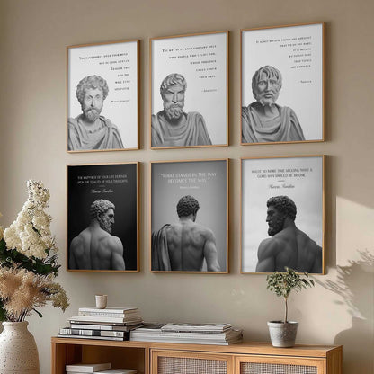 Motivational Quotes Wall Art Paintings with Frame for Living Room Bedroom