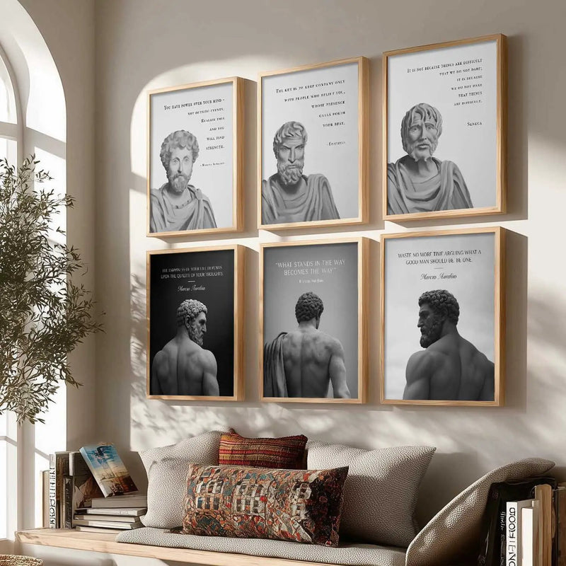 Motivational Quotes Wall Art Paintings with Frame for Living Room Bedroom