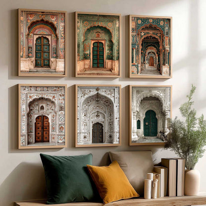 Traditional Wall Art Paintings with Frame for Living Room Bedroom