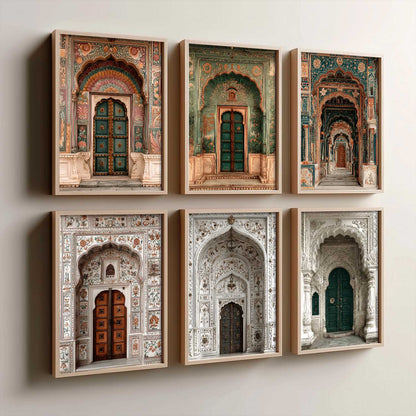 Traditional Wall Art Paintings with Frame for Living Room Bedroom