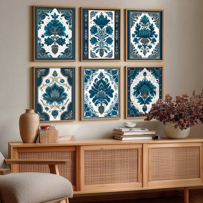 Traditional Pichwai Wall Art Paintings with Frame for Living Room Bedroom