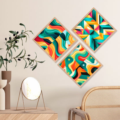 Modern Art Prints Set of Home Living Room Bedroom Office Wall decor