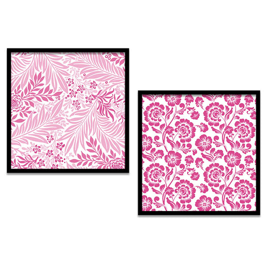 Floral  Wall  Art Paintings  with Frame for Wall Decor