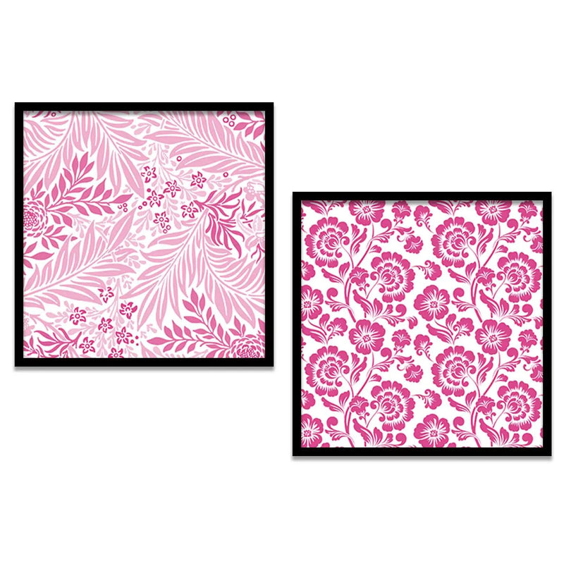 Floral  Wall  Art Paintings  with Frame for Wall Decor