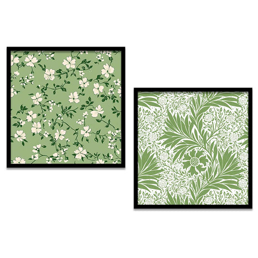 Floral Wall Art Paintings  with Frame for Wall Decor