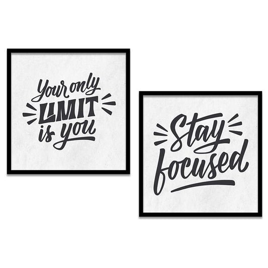 Motivational Wall Art Paintings  with Frame for Wall Decor