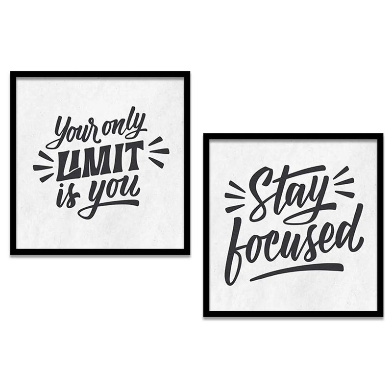 Motivational Wall Art Paintings  with Frame for Wall Decor