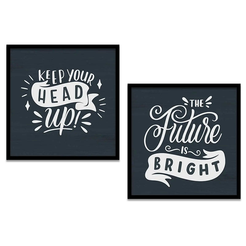 Motivational  Wall Art Paintings  with Frame for Wall Decor