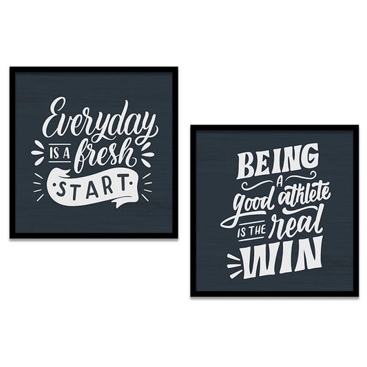 Motivational Wall Art Paintings  with Frame for Wall Decor