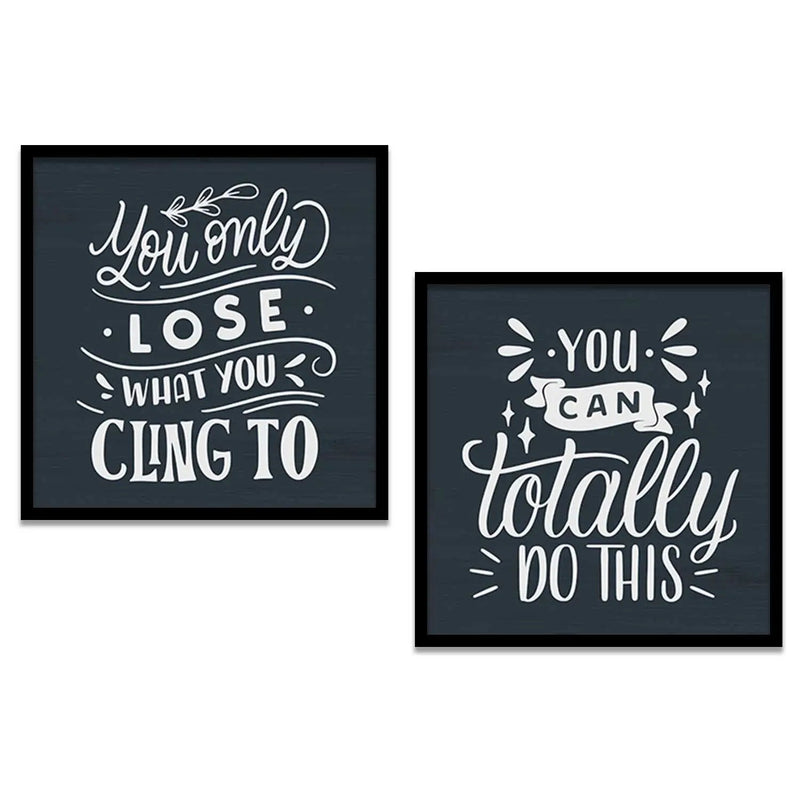 Motivational Wall Art Paintings  with Frame for Wall Decor