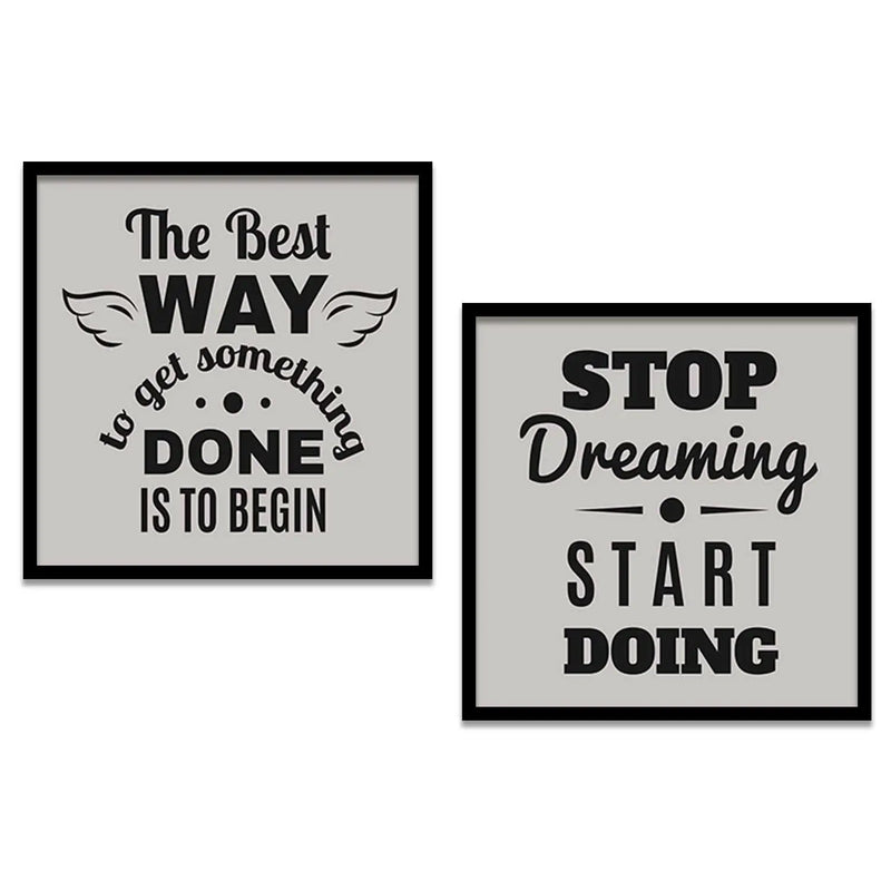 Motivational Wall  Art Paintings  with Frame for Wall Decor