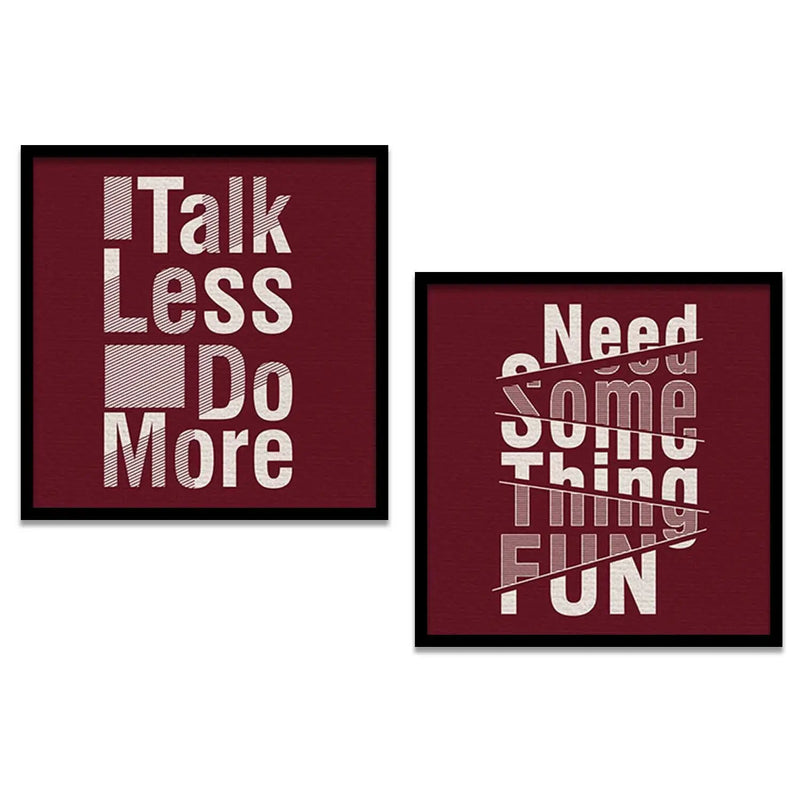 Motivational  Wall Art Paintings  with Frame for Wall Decor
