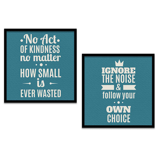 Motivational  Wall Art Paintings  with Frame for Wall Decor
