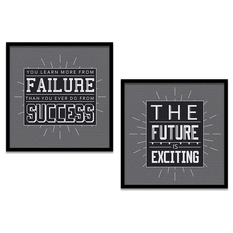 Motivational  Wall Art Paintings  with Frame for Wall Decor