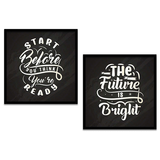 Motivational  Wall  Art Paintings  with Frame for Wall Decor