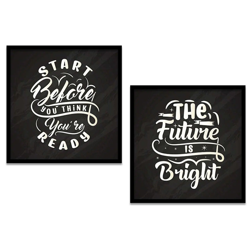 Motivational  Wall  Art Paintings  with Frame for Wall Decor