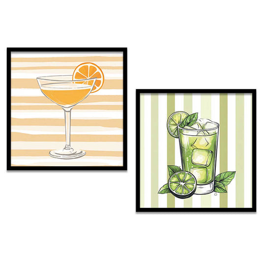 Restaurant  Wall Art Paintings  with Frame for Wall Decor