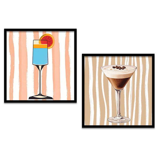 Restaurant  Wall  Art Paintings  with Frame for Wall Decor