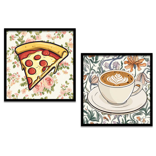 Restaurant Wall Art Paintings  with Frame for Wall Decor