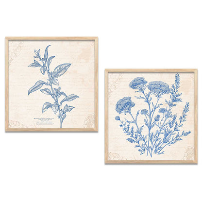 Floral  Wall Art Paintings  with Frame for Wall Decor