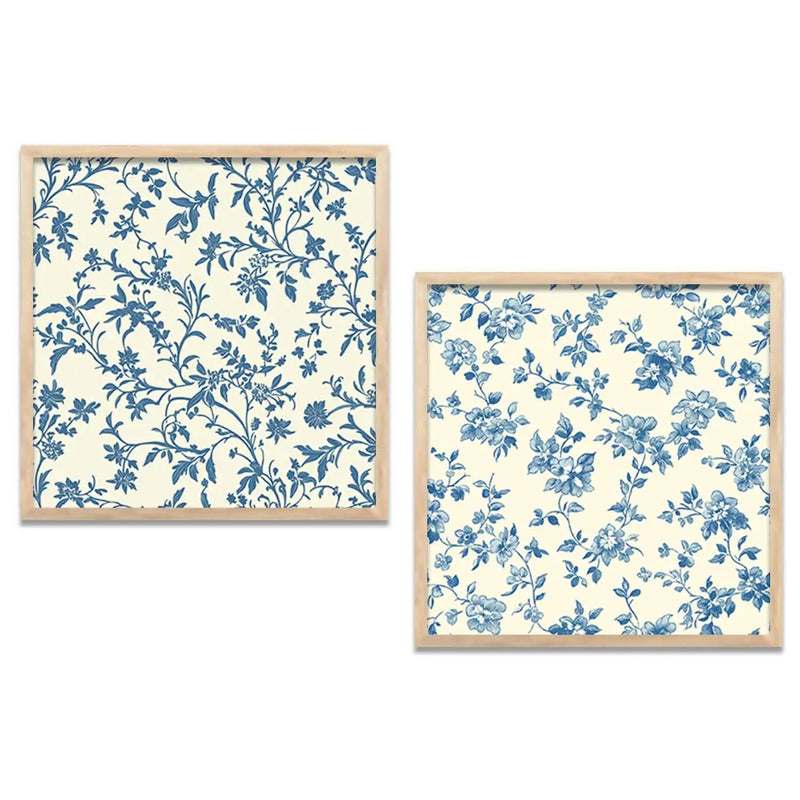 Floral Wall Art Paintings  with Frame for Wall Decor