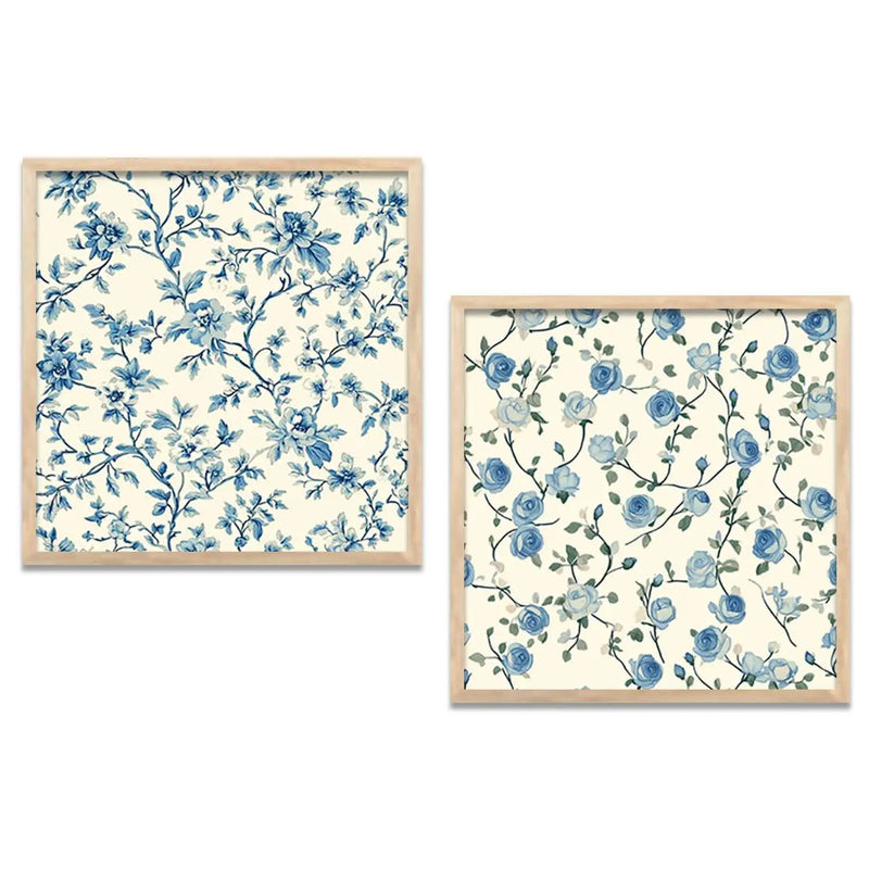 Floral  Wall Art Paintings  with Frame for Wall Decor