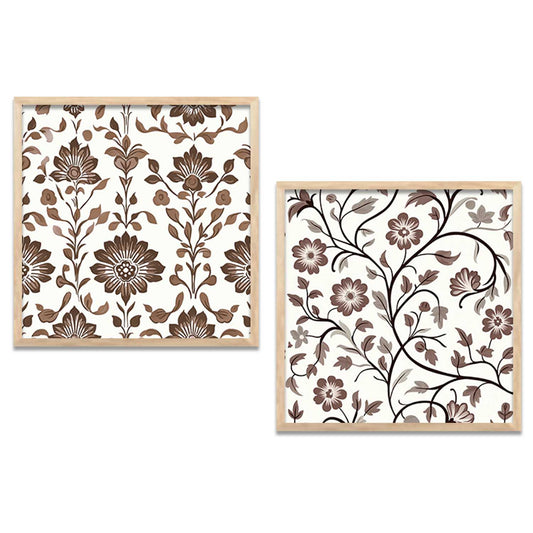 Floral   Wall  Art Paintings  with Frame for Wall Decor