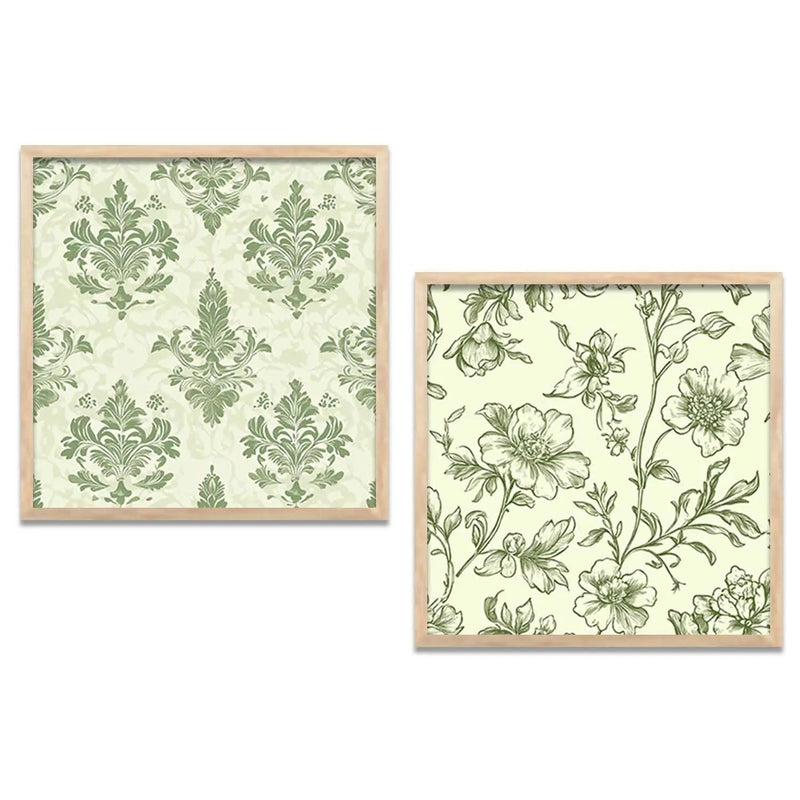 Floral  Wall Art Paintings  with Frame for Wall Decor
