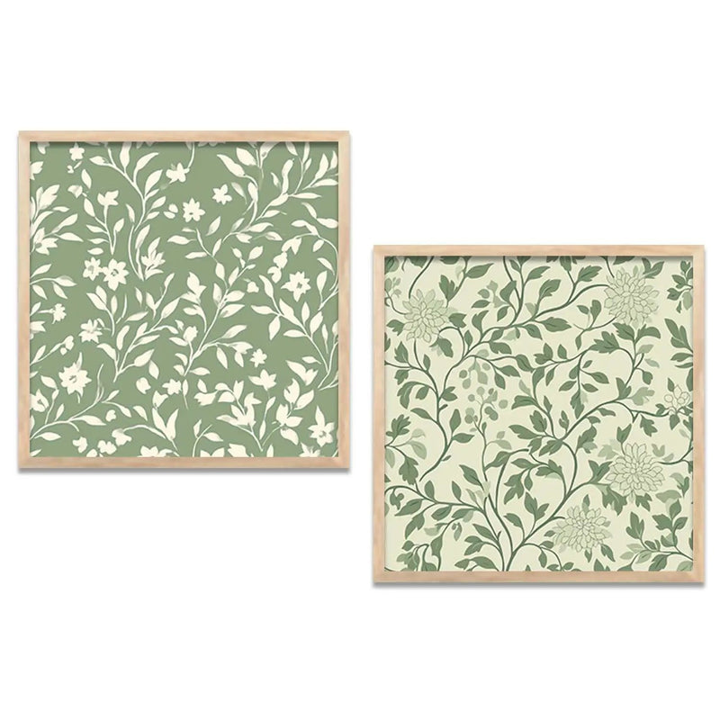 Floral Wall Art Paintings  with Frame for Wall Decor