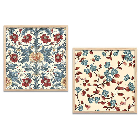 Floral  Wall Art Paintings  with Frame for Wall Decor