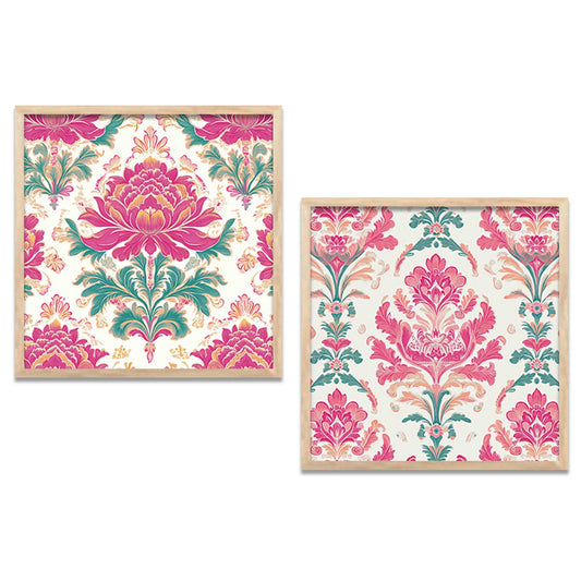 Floral  Wall Art Paintings  with Frame for Wall Decor