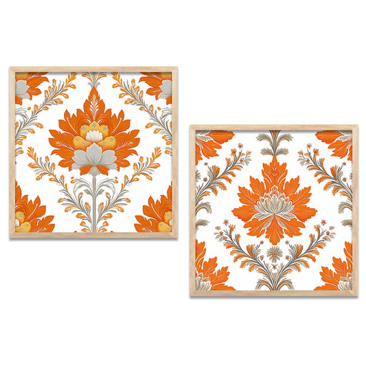 Floral  Wall  Art Paintings  with Frame for Wall Decor