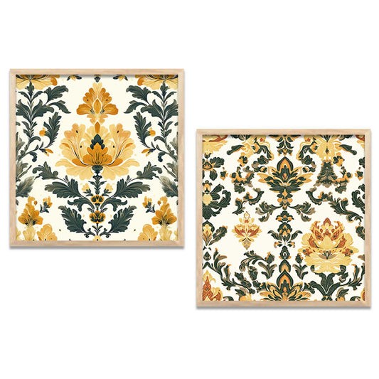 Floral  Wall  Art Paintings  with Frame for Wall Decor