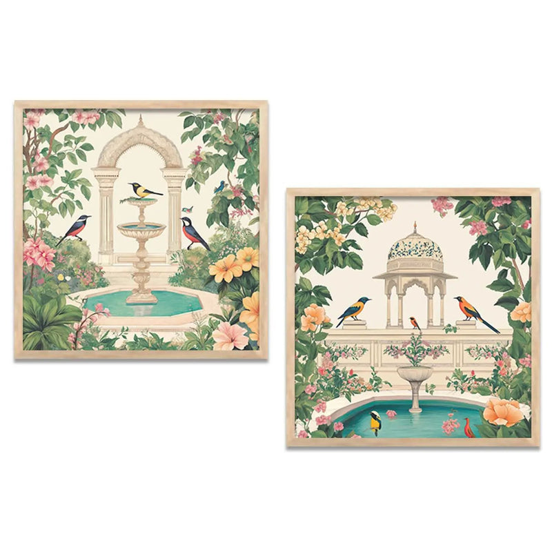 Traditional    Wall  Art Paintings  with Frame for Wall Decor