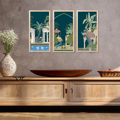 Traditional Indian Framed Art, Decorative Wall Art