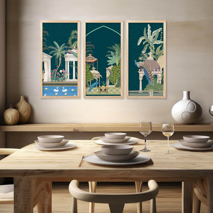 Traditional Indian Framed Art, Decorative Wall Art