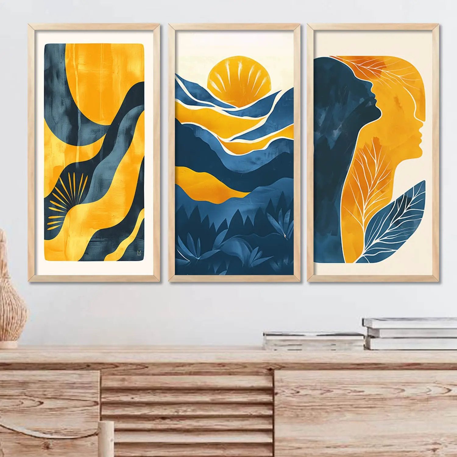 Abstract Wall Art Home Decor Living Room , Decorative Wall Paintings