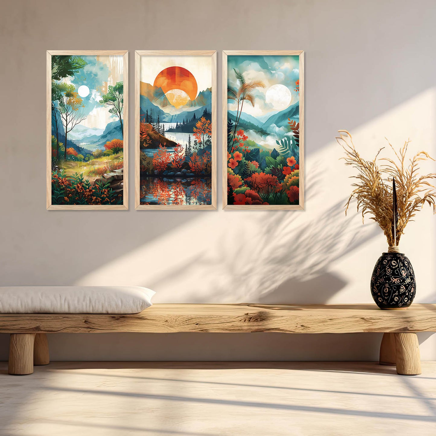 Nature Wall Art Home Decor Living Room , Decorative Wall Prints