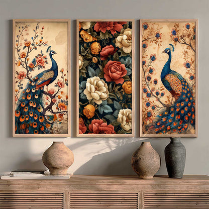 Floral Wall Art Home Decor Living Room , Decorative Wall Prints