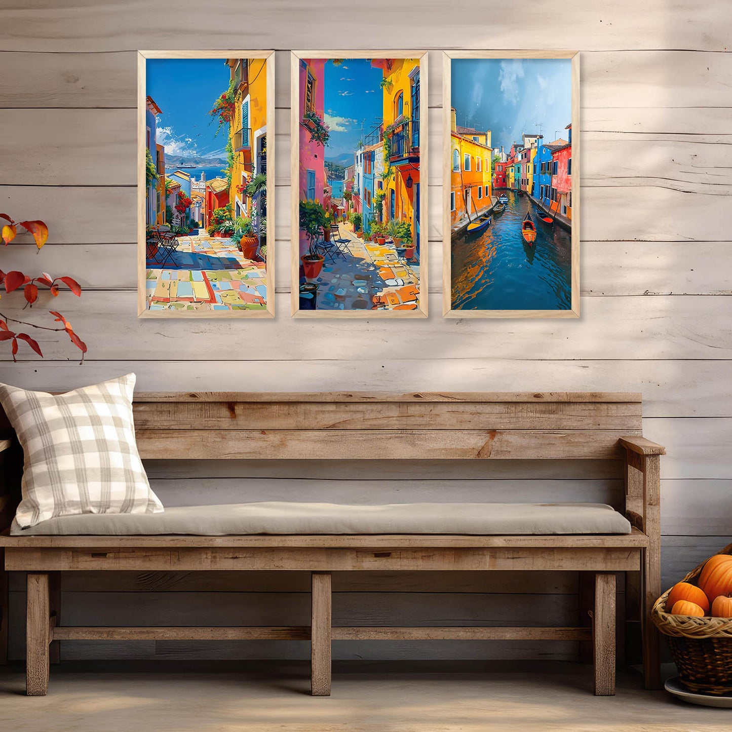 City View Wall Art Home Décor Living Room , Decorative Wall Prints