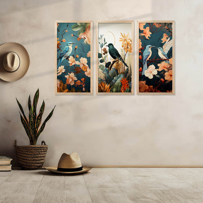 Floral View Wall Art Home Décor Living Room , Decorative Wall Prints