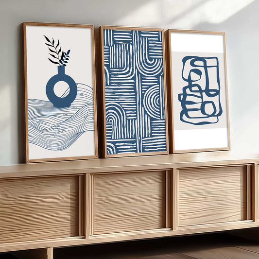 Boho Wall Art Home Décor Living Room , Decorative Wall Prints