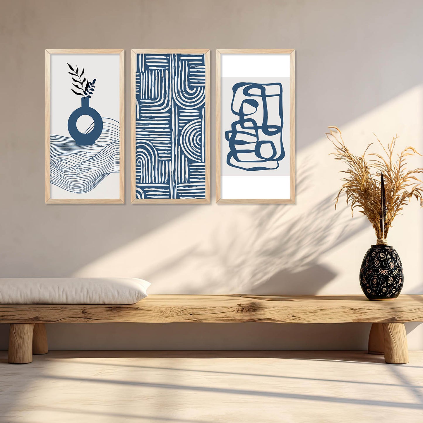 Boho Wall Art Home Décor Living Room , Decorative Wall Prints