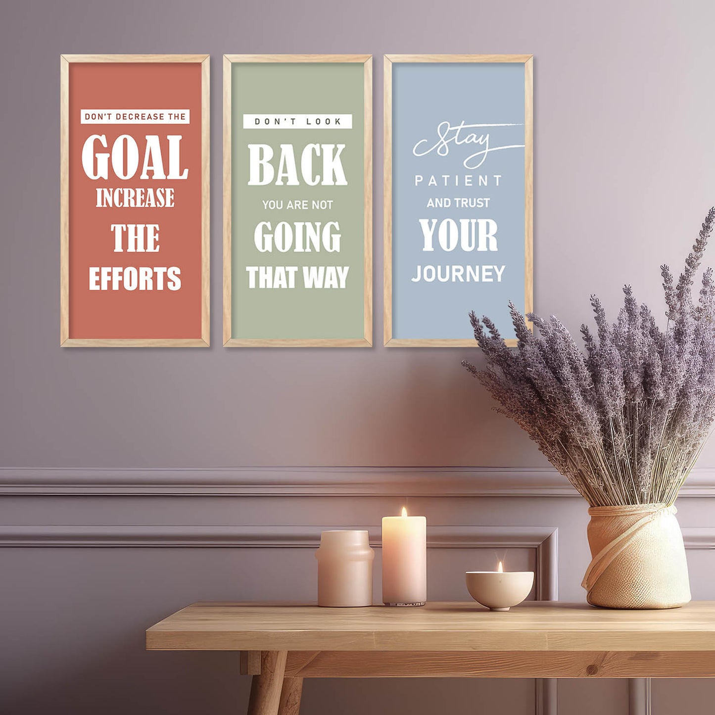 Motivational Art Home Décor Living Room , Decorative Wall Prints